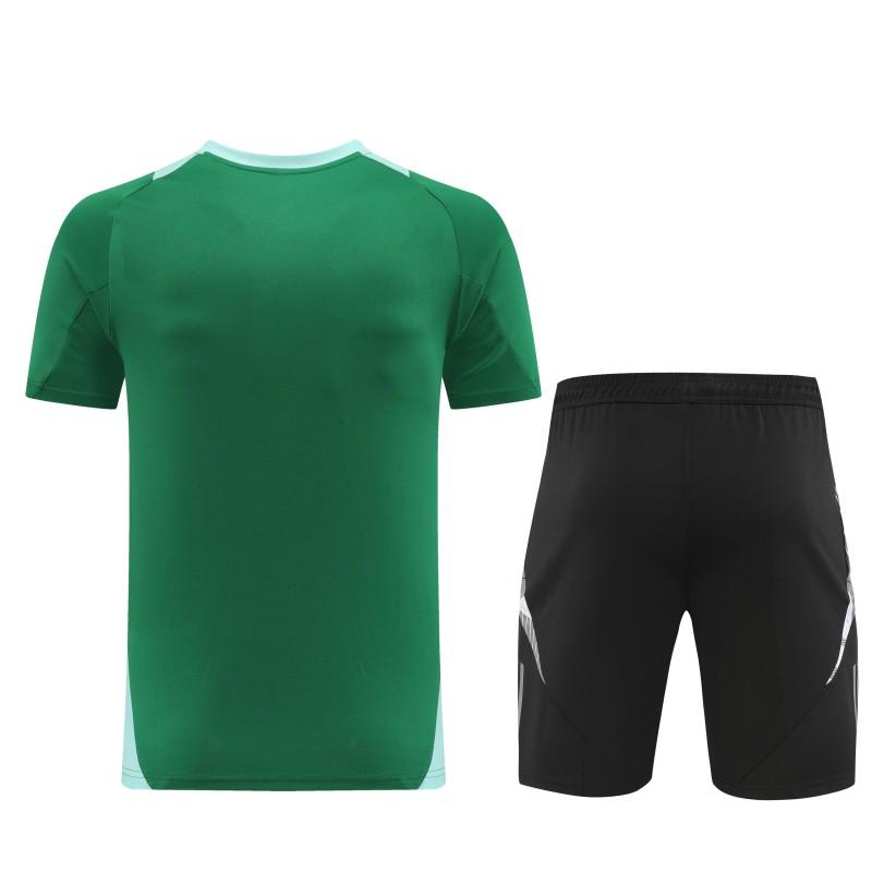 24/25 Adidas Green Short Sleeve Jersey+Shorts