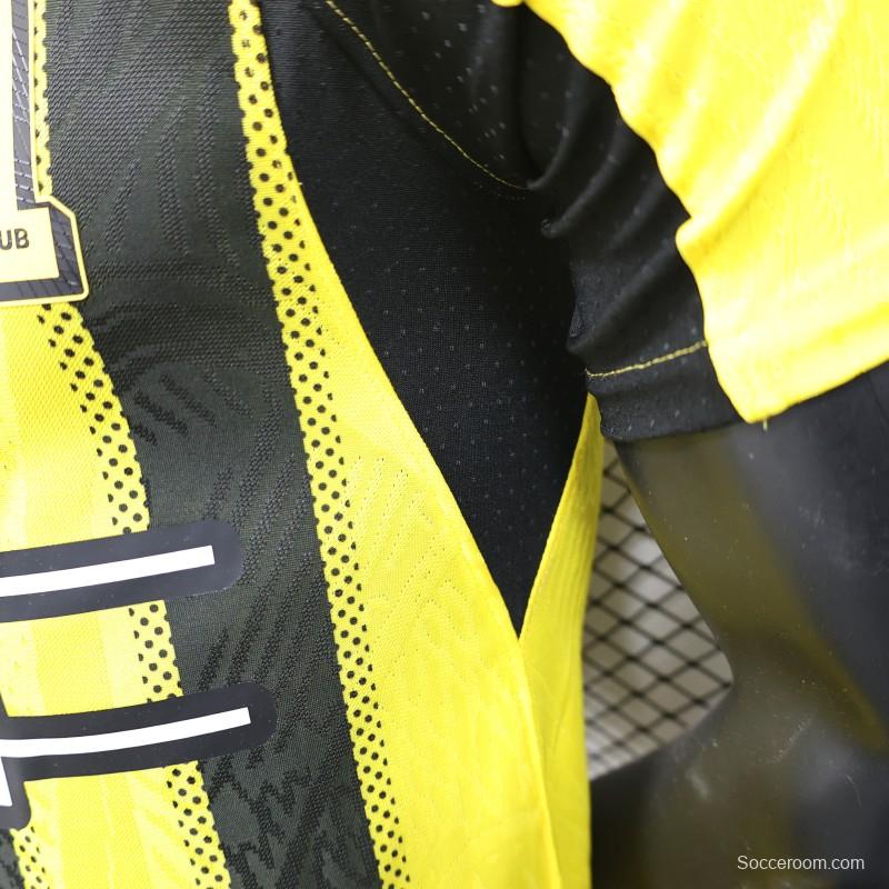 Player Version 25/26 Al-Ittihad Home Jersey