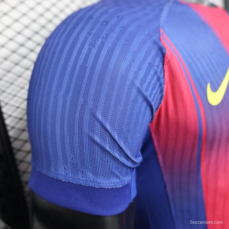 Player Version 25/26 Barcelona Home Jersey