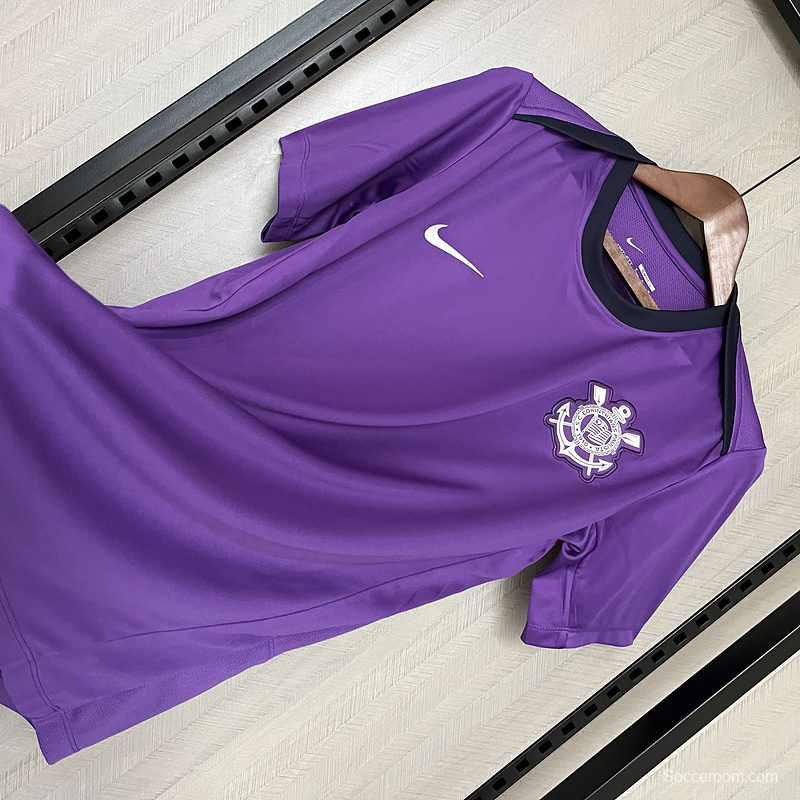 25/26 Corinthians Training Jersey Purple Jersey S-XXXXL