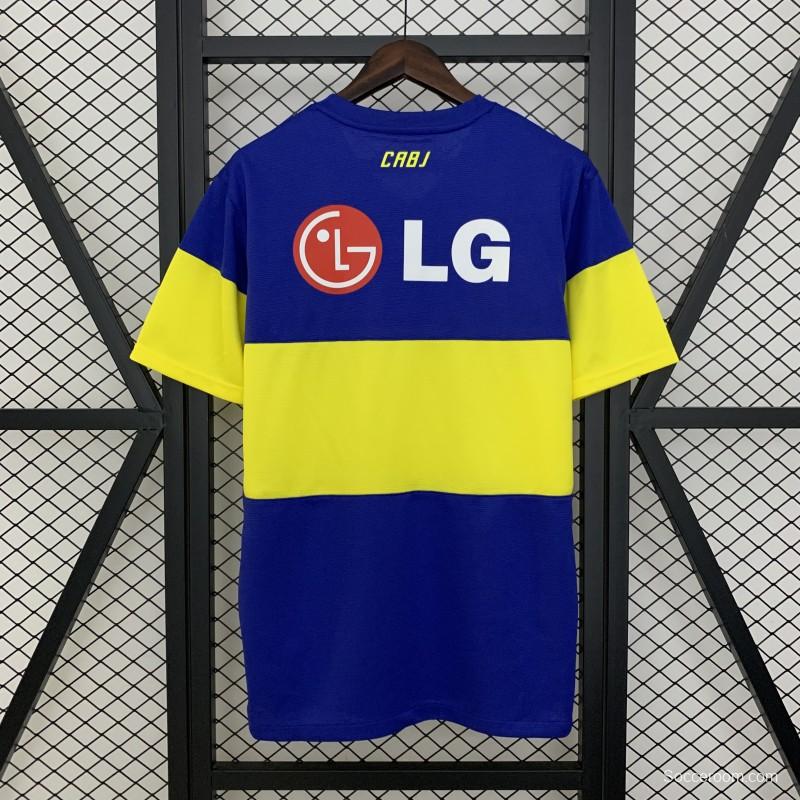 11/12 Retro Boca Juniors Home Jersey