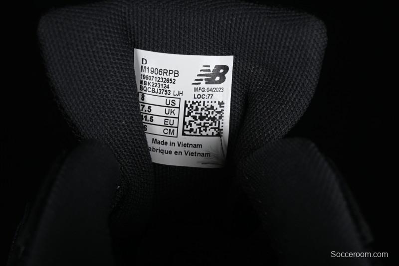 New Balance 1906 Series Retro Dad Style Casual Running Shoes with T-Beam Outsole and Exposed Cushioning - M1906RPB