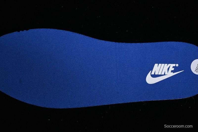 Nike SB Dunk Low Casual Skate Shoes in Black, White, and Blue - FQ8826-100