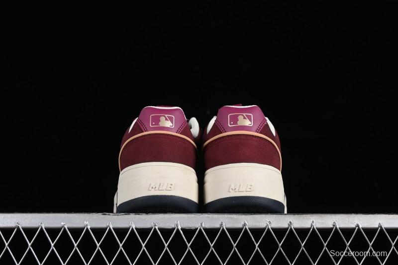 MLB Chunky Liner Basic New York Yankees Thick Platform Casual Sneakers with 6cm Height Increase - 3ASXCLS3N43WIS