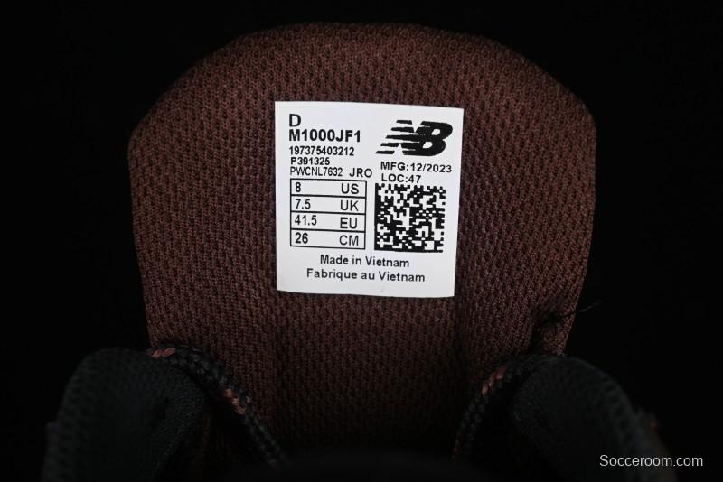 Joe Freshgoods x New Balance 1000 Series Retro Dad Style Low-Top Casual Running Shoes - M1000JF1