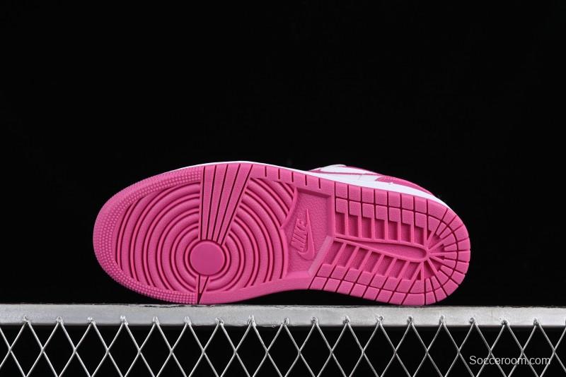 Nike Air Jordan 1 Low AJ1 Rose Pink Low-Top Casual Lifestyle Sneakers - FV8486-600