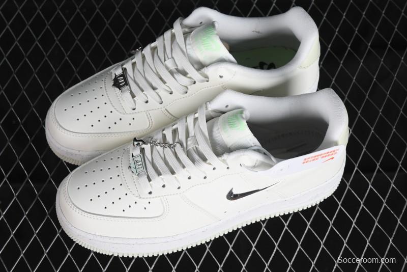 Nike Air Force 1 '07 Low Casual Sneakers with Full-Length Air Cushion - FN8540-100