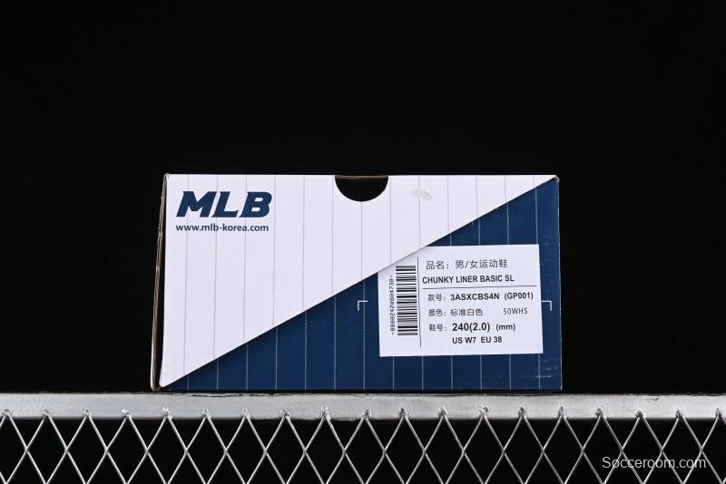 New York Yankees Chunky Runner Basic Lace-Up Lightweight Casual Sneakers - 3ASXCBS4N50WHS