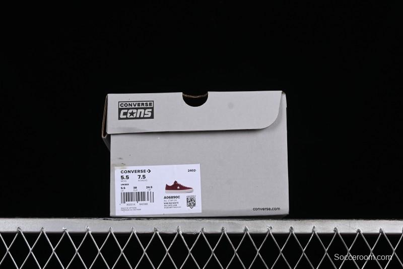 Converse One Star Pro Retro Skate Shoes in Reddish Brown - A06890C