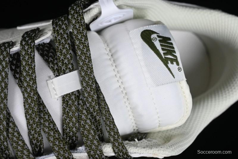 Nike SB Dunk Low Collaboration Triple Swoosh Military Green Colorway Low-Top Casual Skateboarding Shoes - NK5639-323