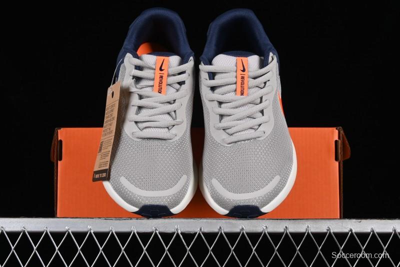 Nike Revolution 7 Wide Low-Top Running Shoes with Breathable Mesh and Durable Cushioning - FB2207-009