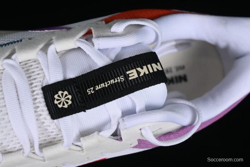 Nike Air Zoom Structure 25 Cushioned Anti-Slip Comfort Running Shoes - FV4867-100