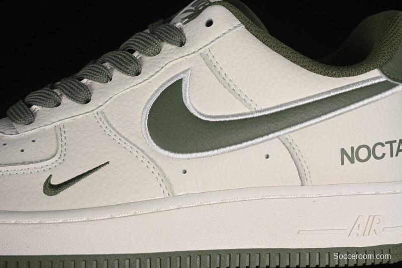 Nike Nocta x Nike Air Force 1 '07 Low Casual Sneakers in Beige Green - NO0224-027