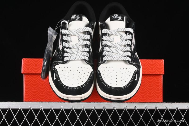 Nike Travis Scott x Fragment Design x Air Jordan 1 Low OG SP AJ1 - XZ3368-555