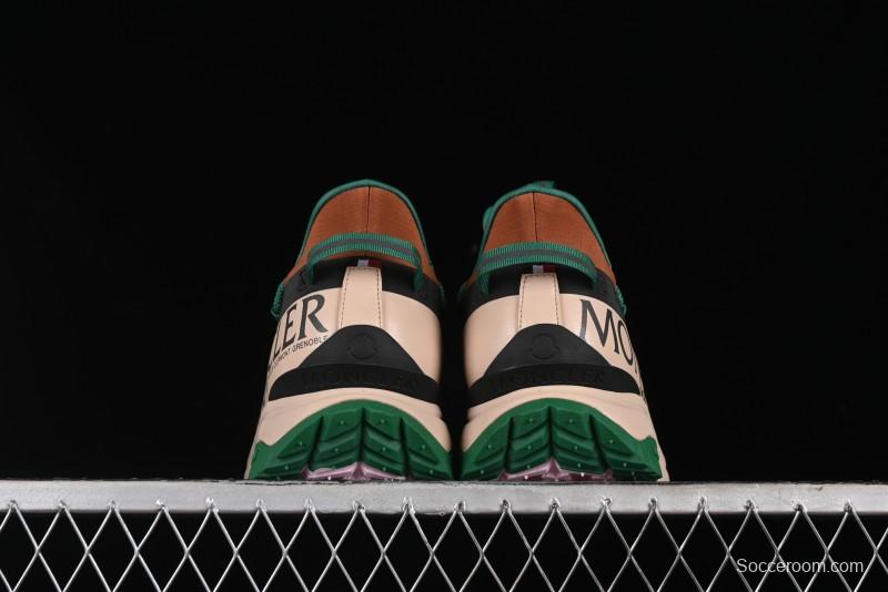 Moncler Trailgrip GTX Hiking Shoes with Cordura Nylon Gore-Tex Waterproof and Vibram Outsole - M00240M3457