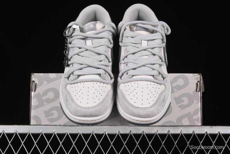 Nike SB Dunk Low The North Face Collaboration - Anniversary Edition Premium Custom Low-Top Casual Skate Shoes - XX2025-327