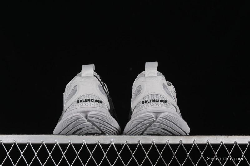 Balenciaga Circuit Lightweight Distressed Print Round-Toe Fashion Casual Shoes - WFLGY1010