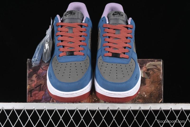 Nike Air Force 1 '07 Low Black Myth Wukong Collaboration Casual Sneakers - AF2434-109