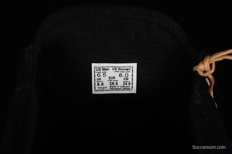 Vans Old Skool Premium Black Suede Retro Skate Shoes - VN000CXTBKA