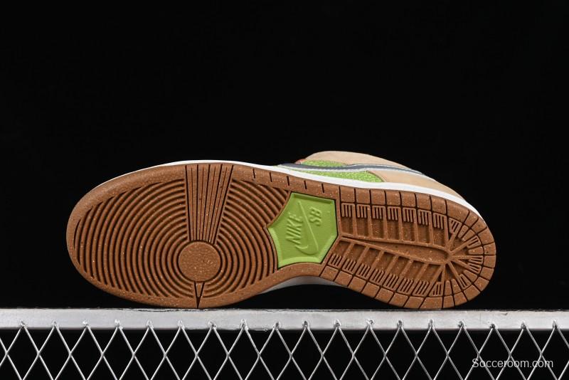 Nike SB Dunk Low Casual Skate Shoes with Escargot-Inspired Vanilla Garlic Butter Colorway - FQ7585-200