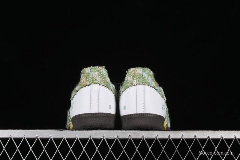 Adidas Originals Samba OG Low-Top Casual Sneakers with Panda Mischief Design - B75806