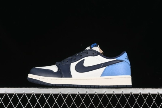 Nike Air Jordan 1 Low OG "Obsidian" Basketball Shoes - CZ0790-400