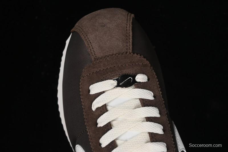 Nike Classic Cortez Leather Retro Running Shoes - DZ2795-200