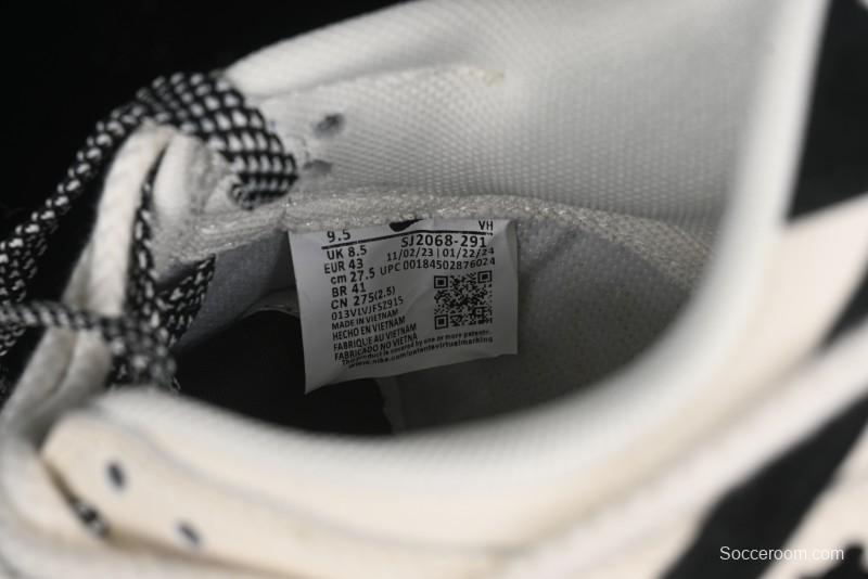 Nike SB Dunk Low Violent Bear Series - Lace-Up Beige with Black Swoosh Anniversary High-End Custom Low-Top Casual Sneakers - SJ2068-291