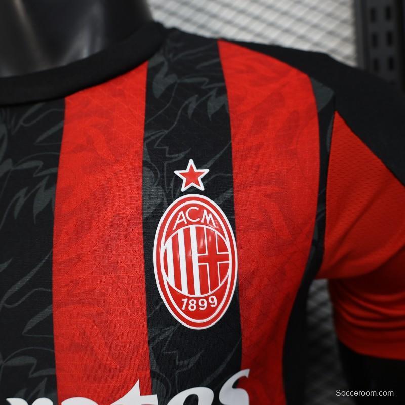 Player Version 25/26 AC Milan Home Jersey