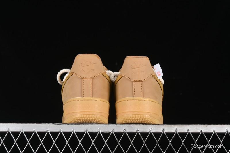 Nike Air Force 1 '07 Low Deconstructed Maize Casual Sneakers - CJ9197-102