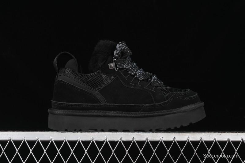 UGG Classic Ultra Mini Mel Dual-Color Lace-Up Low-Top Casual Shoes - 1144032