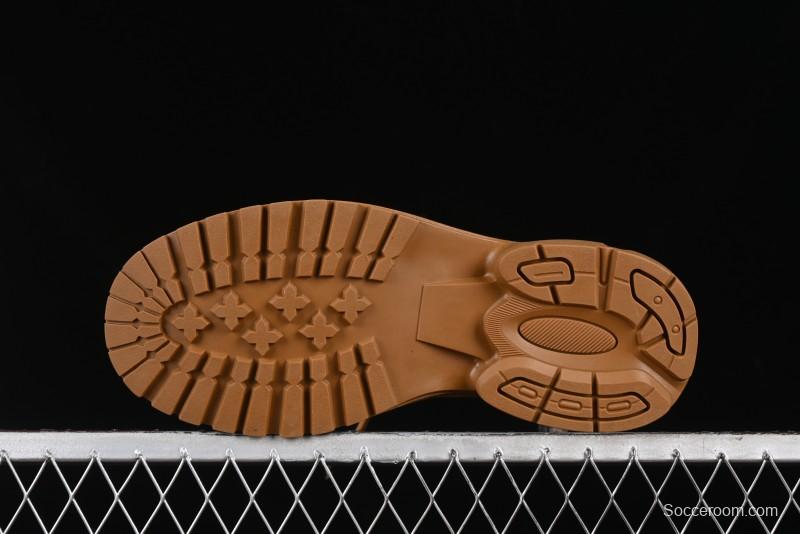 Timberland Outdoor Mid-Top Casual Yellow Boots - TB10088YELLOW