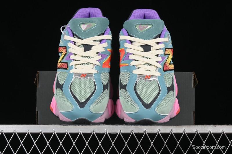 New Balance Joe Freshgoods x New Balance 9060 Retro Casual Running Sneakers with ABZORB Cushioning - U9060WRB