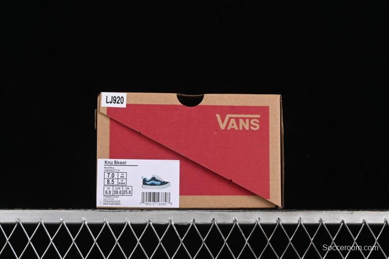 Vans Classics Knu Skool Retro Skate Shoes with Oversized Toe and Thickened Trim - VN000D2TY31