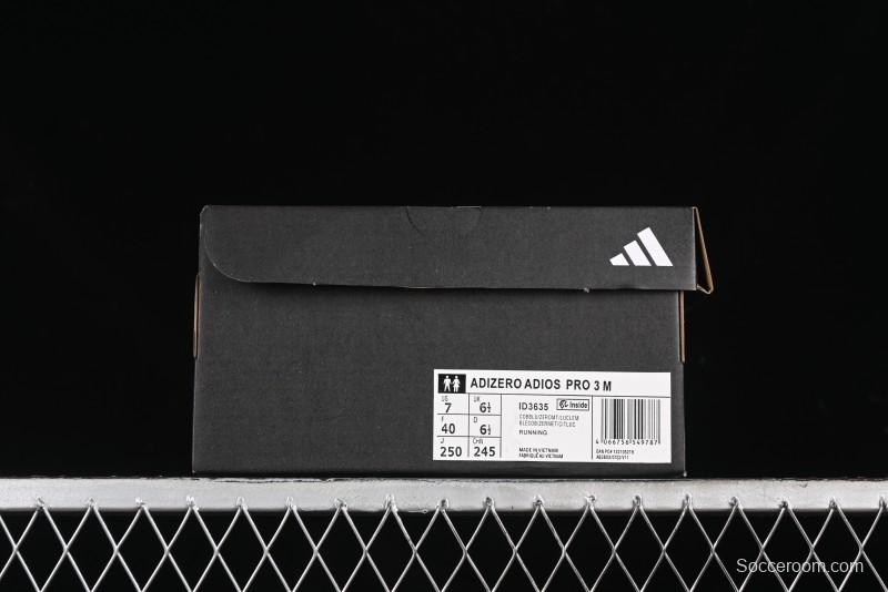 Adidas Adizero Adios Breathable Low-Top Running Shoes - ID3635