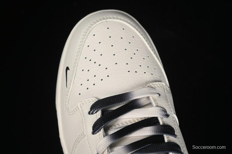 Nike SB Dunk Low Supreme Collaboration - Double Swoosh Dual Color Anniversary High-End Custom Low-Top Casual Skate Shoes - BB8675-112