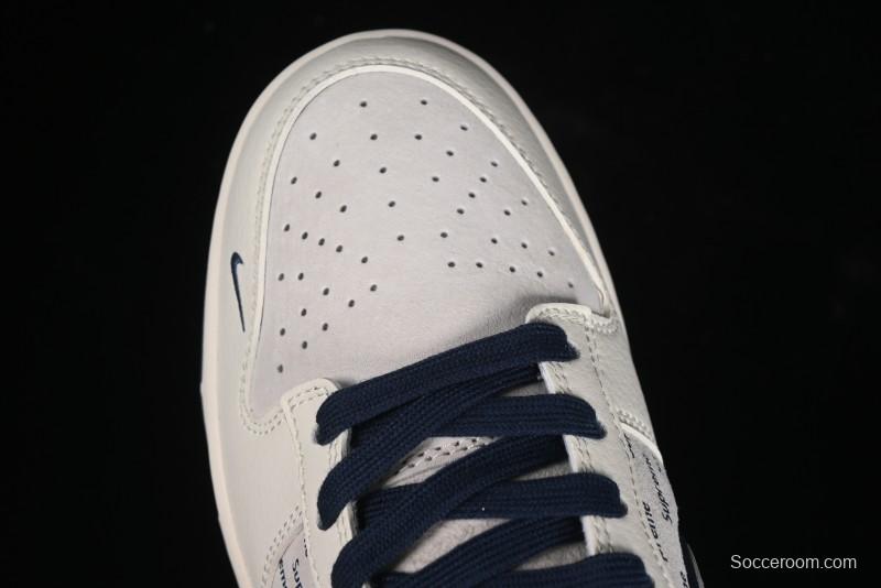 Nike SB Dunk Low Supreme Collaboration - Off-White Double Swoosh Anniversary Custom Low-Top Casual Sneakers - XX2025-288