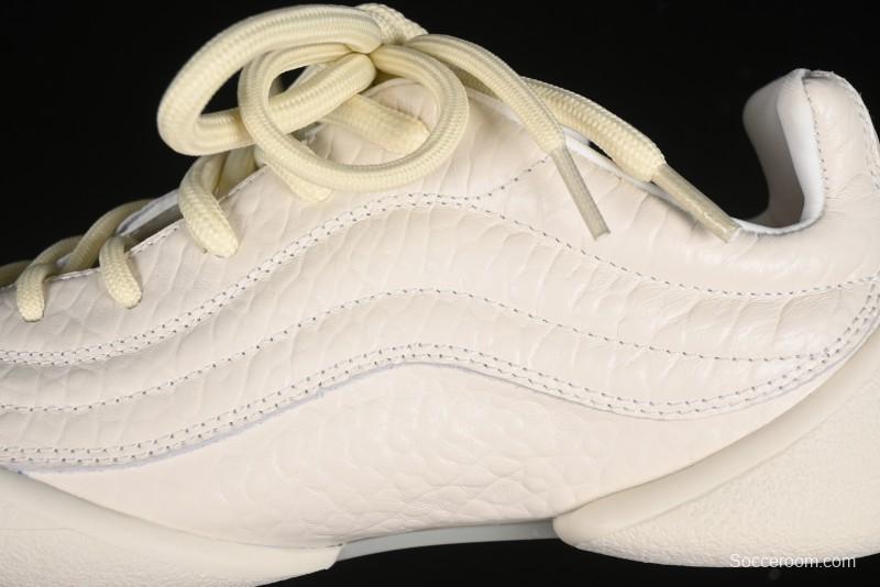 Alexander McQueen Flexion Retro Sneakers in Off-White with Anatomical Design and Split Sole - 2024s