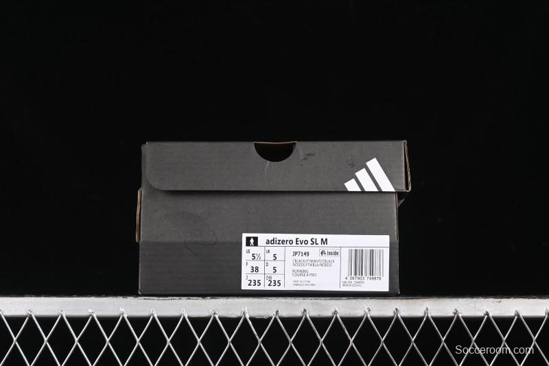 Adidas Adizero Evo SL Ultra-Lightweight Breathable Cushioned Running Shoes - JP7149