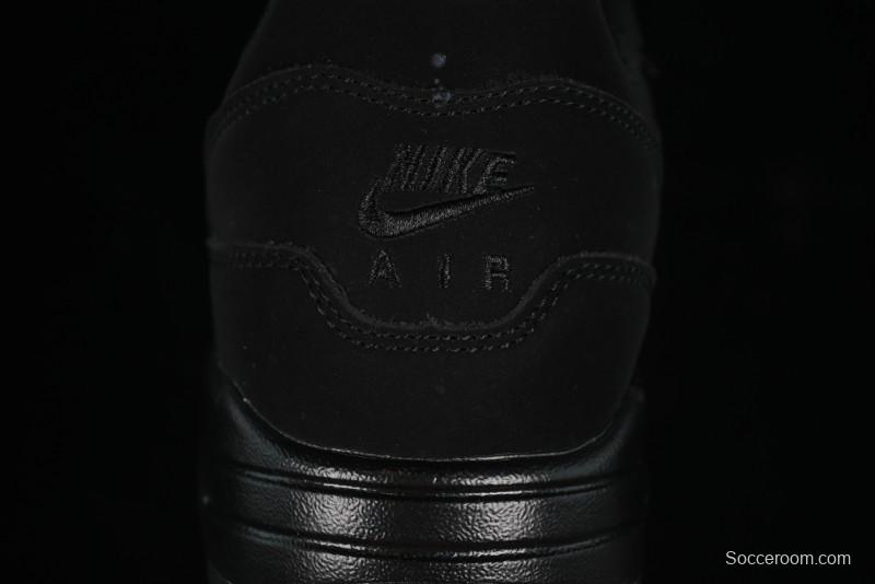 Nike Air Max 1 Retro Running Shoes with Half-Sole Air Cushion - AA0512-001