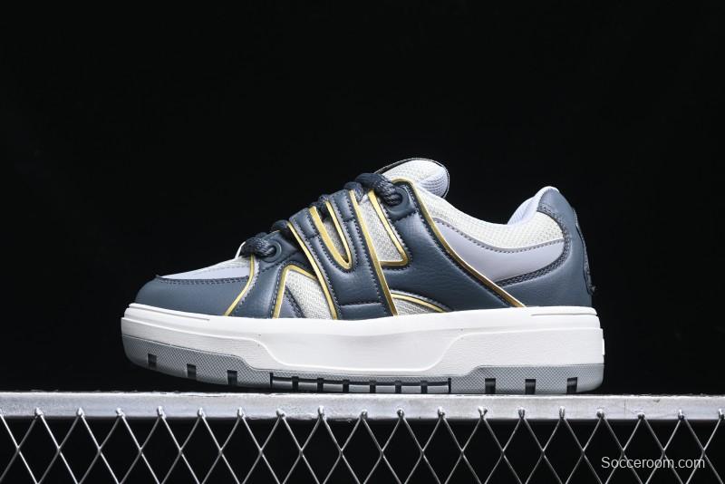 New York Yankees MLB Chunky Liner Wide Inning Thick Sole Casual Shoes - 3ASXCLB4N50GRS