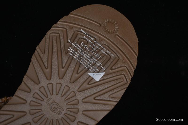 UGG Classic Ultra Mini Mel Dual Color Lace-Up Low-Top Casual Shoes - 1144032