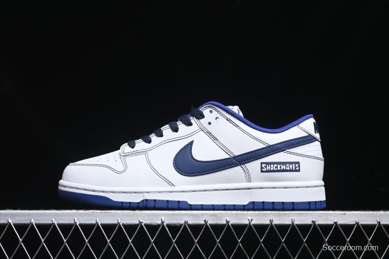 Nike Dunk Low High Street Minimalist Blue Panda Retro Low-Top Casual Sneakers - DD1503-119
