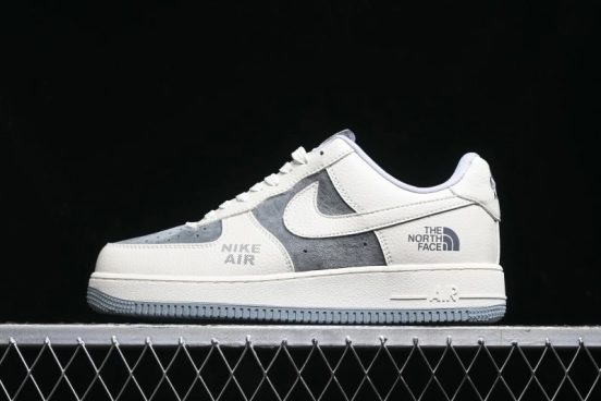 Nike Air Force 1 '07 Low The North Face Collaboration - Beige Grey Sole Low-Top Casual Sneakers - DF0188-014