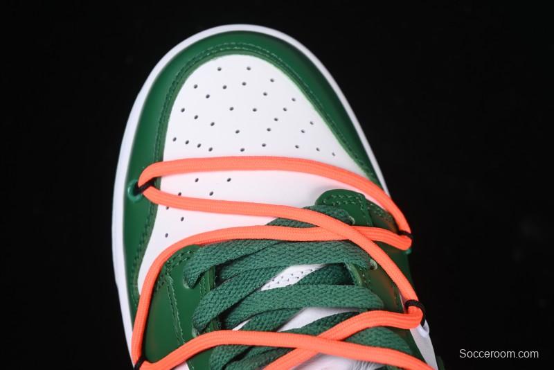 Off-White x Futura x Nike Dunk Low OW Collaboration Sneakers - CT0856-100