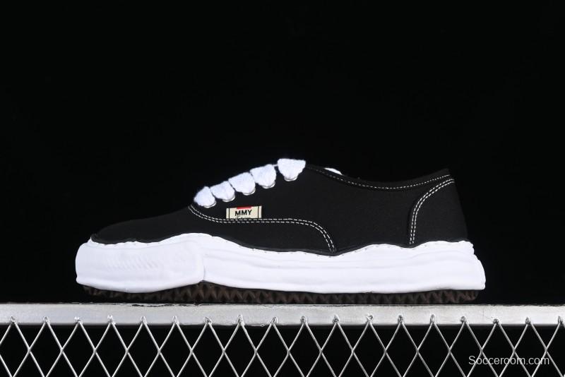 Wayne Original Sole Leather Low Sneaker with Deconstructed Ice Cream Sole - W.E5