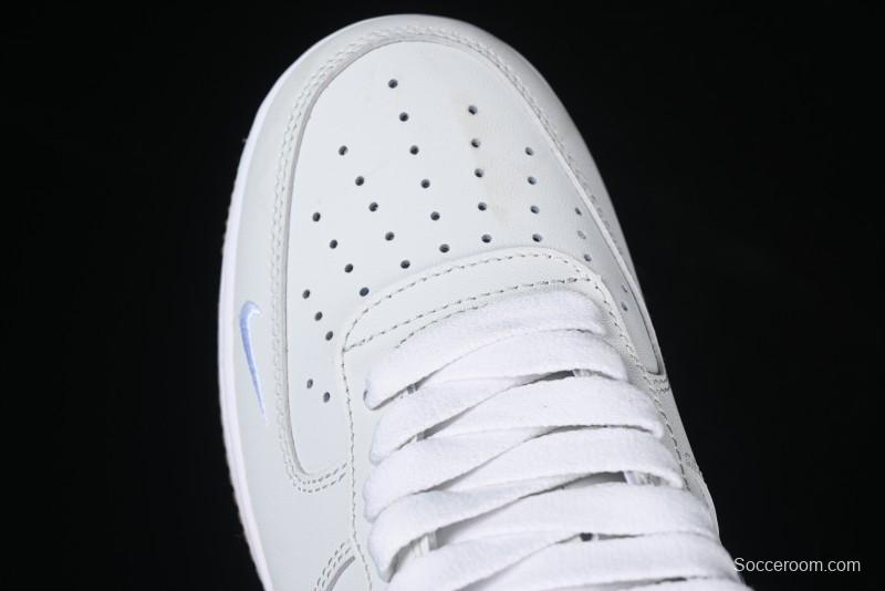 Nike Air Force 1 '07 Low Light Blue Casual Sneakers - 315122-102