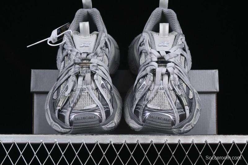Balenciaga Phantom Sneaker 3XL Trendy Running Shoes with Transparent Heel Strap - W3XCH1101