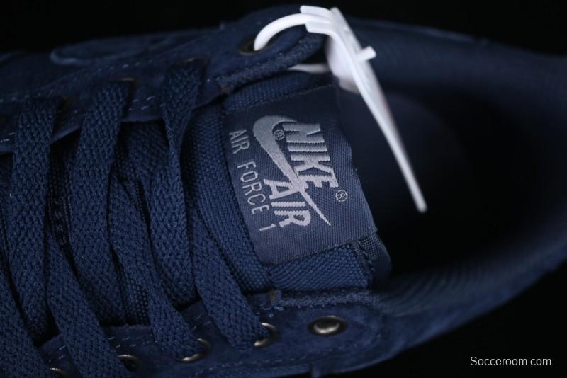 Nike Air Force 1 '07 Low Casual Sneakers in Light Blue with Full-Length Air Cushion - HQ3822-400