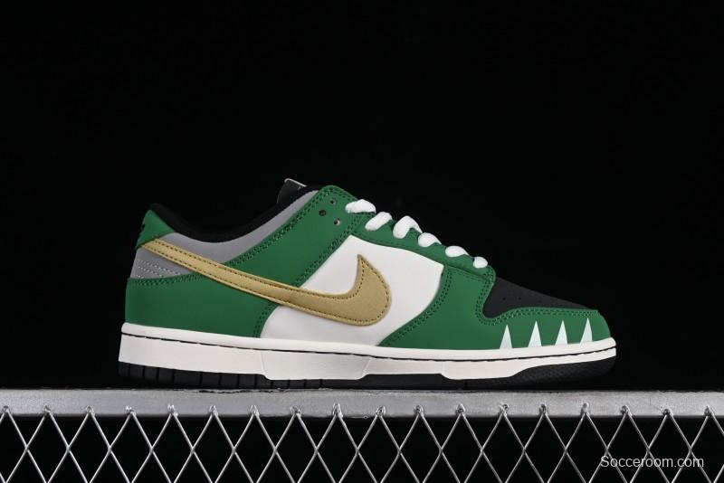 Nike SB Dunk Low Power Rangers Ankylosaurus Colorway Low-Top Casual Skateboarding Shoes - ZZ1998-006